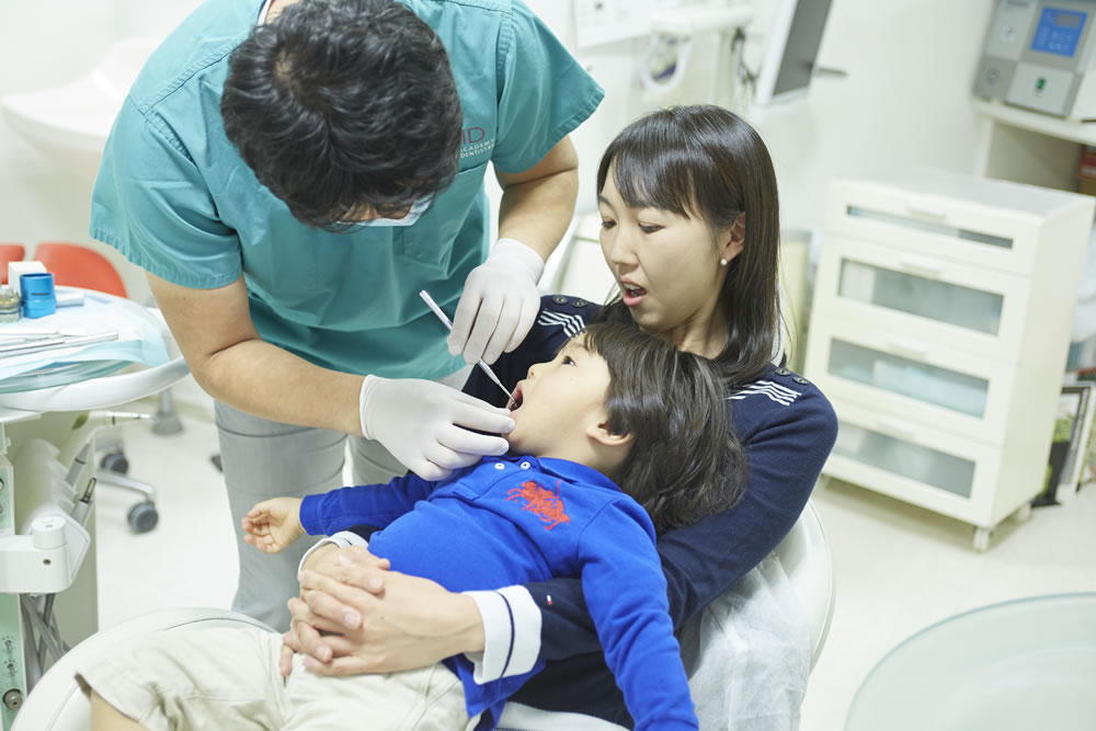 歯医者さんに慣れてからから治療